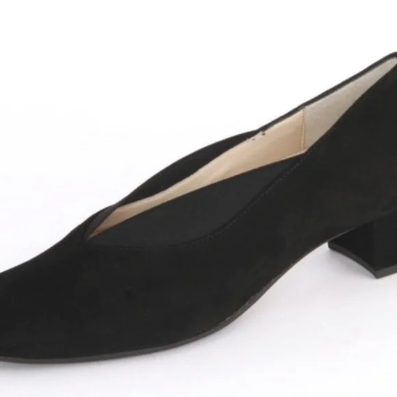 Hassia Verona Suede Pumps in Black size 9 US - Picture 4 of 6